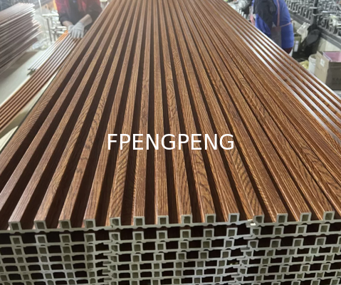 WPC wall panels innovative designs board wpc wall materials four grille wall board decorative wall panels various color