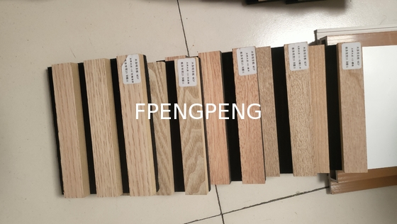 Custom eco-friendly wood slat wall panel studio sound proof wall panels for studio