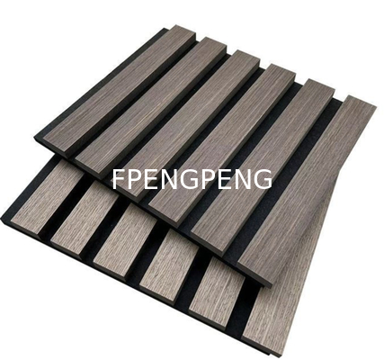 Polyester Acoustic Panel Slatted Wall Panels Soundproof Acoustic Felt Panels for Decoration