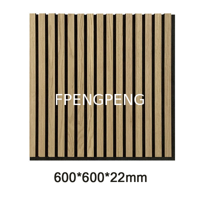 Polyester fiber wooden bar grille sound-absorbing board indoor wall protection panel