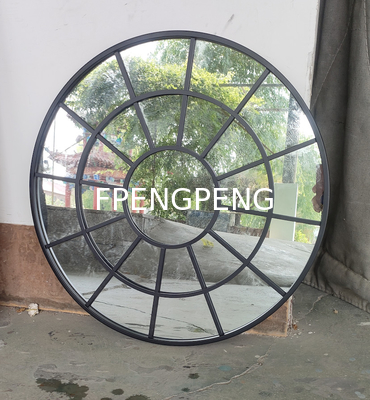 round mirror metal mirror mirror for home wall hanging mirror wall framed mirror