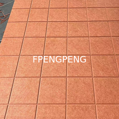 High Density Room Noise Cancelling Polyester Fiber Acoustic Panel acoustic dampening panels