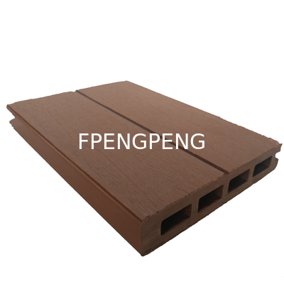 Low Maintenance Waterproof WPC Decking Boards With Fire Resistant Eco Friendly Features