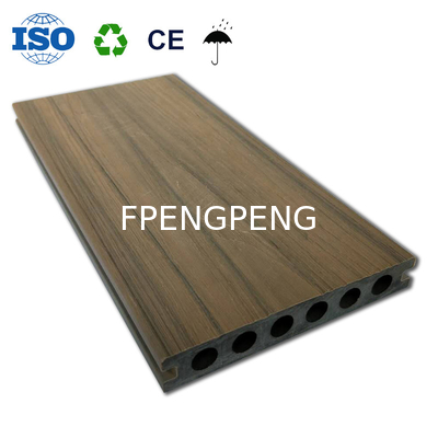 Eco Friendly Fire Resistant Waterproof WPC Decking with Multiple Color Choices