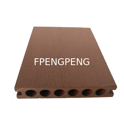Eco Friendly Fire Resistant Waterproof WPC Decking with Multiple Color Choices