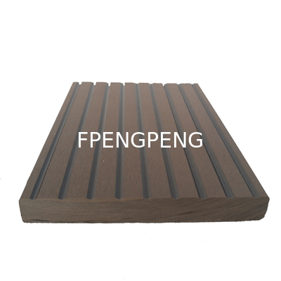 Eco Friendly Fire Resistant WPC Decking Flooring Waterproof with UV Protection