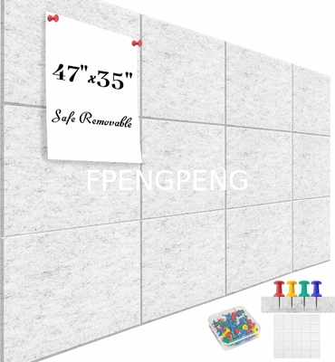 18 Pack White Acoustic Panels 12&quot;X12&quot;X 0.4&quot;Soundproof Wall Panels Wall Decoration Sound Absorbing Panel High-Density Sound Deadening Panels Acoustic Treatment Panel For Home Studio