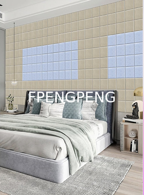 12 Pieces Square Sound Absorbing Panels Self-Adhesive, 12" X 12" X 0.4"High Density Acoustic Panel, Stylish Acoustical Wall Padding Used in Home & Offices