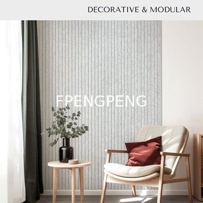 PET Wall Board Tiles Slat Wall Paneling, Felt Bulletin Board Tiles for Office Polyester Fiber Acoustic Panel-12-Pack (Marble White)
