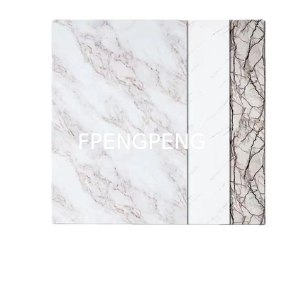 High Quality Various Colors High Glossy Uv Marble Board Wall Sheet PVC Panels
