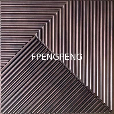 Various Colors to Choose From 3D PVC Wall Panel for Customization