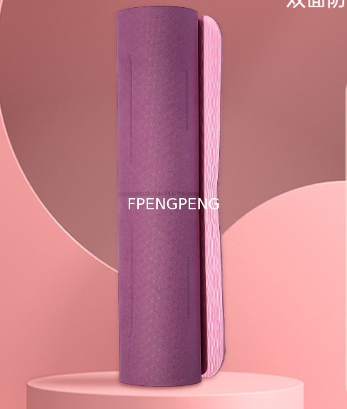 Waterproof TPE Yoga Mat for Exercise 1.2kg Suitable For Yoga High-Performance Yoga Mat for Exercise