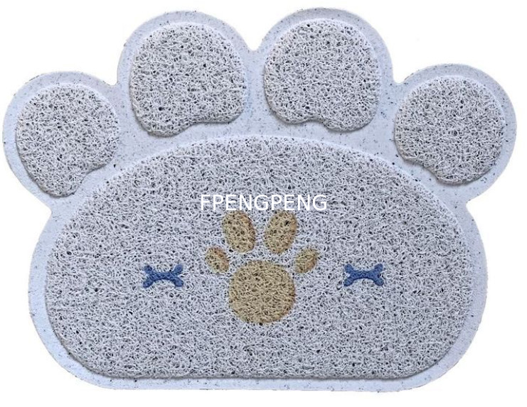 Long-Lasting and Durable PVC Coil Mat, Foot Mats, Cat Litter Mats Beautiful and Non Slip Pet Mat