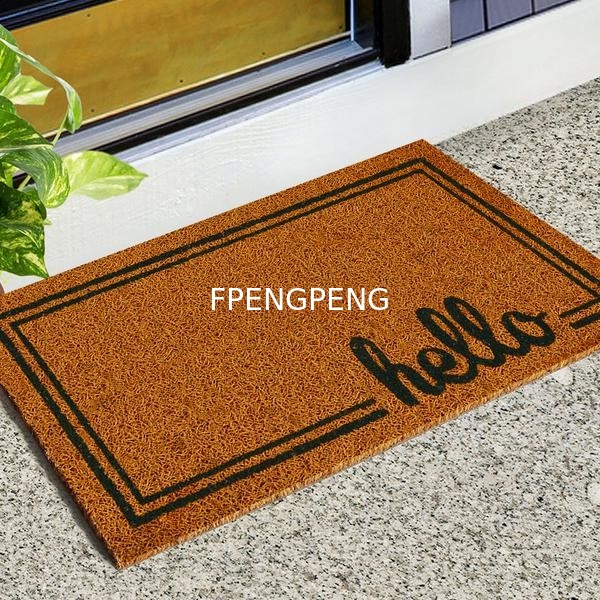 Keep Your Floors Safe with PVC Coil Mat Durable and Easy to Clean  ECO Material 6-12mm Thickness Coil Mat