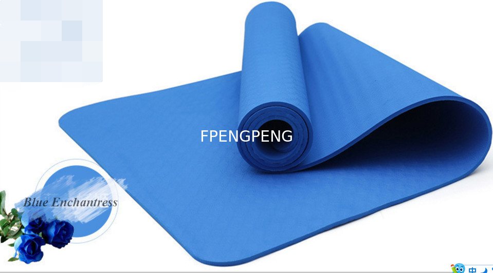 Fitness Anti Slip Mat Yoga TPE Mat TPE 6mm 8mm 10mm, Wholesale Nonslip Custom Printed Eco Friendly TPE Yoga Mat