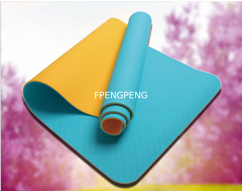Non Slip Excercise Yoga Mat various color yoga mat for choose, Good Quality Eco friendly Printed Yoga Mat