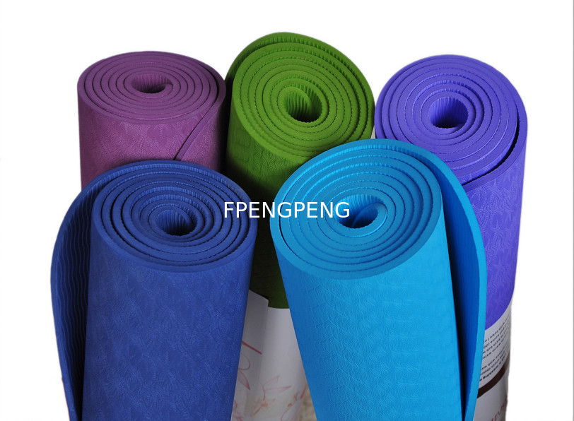 various color yoga mat for choose, Good Quality Eco friendly Printed Yoga Mat