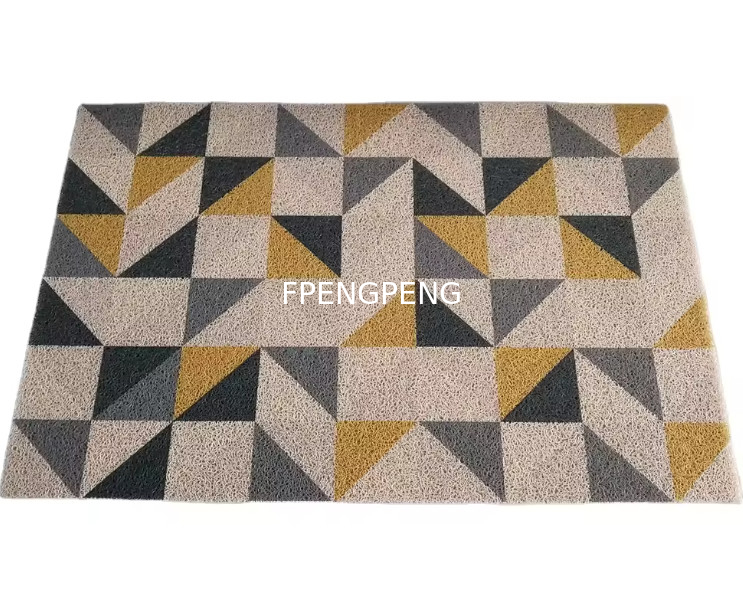 Top PVC Coil Mat Durable and Affordable   Flexible and Resilient PVC Flooring Mat with UV Printing PVC Coil Mat