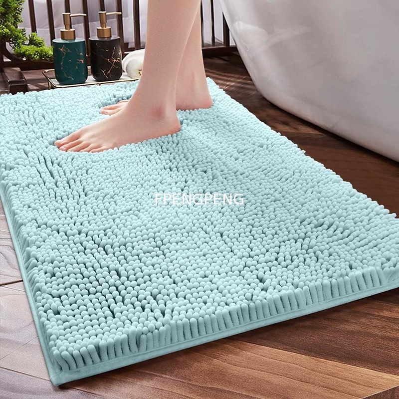 FENGPENG Bathroom Rug Mat Non-Slip Bath Mat Soft Cozy Shaggy Thick Bath Rugs for Bathroom