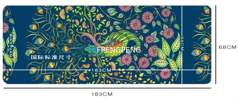 Odorless non-slip soft printing natural rubber yoga mat shop custom logo OEM yoga mat