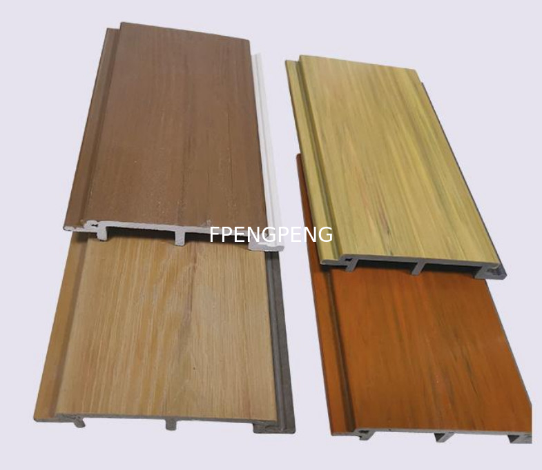 ASA co extruded 100 flat plate for wall decorative wall panels various color slat wood