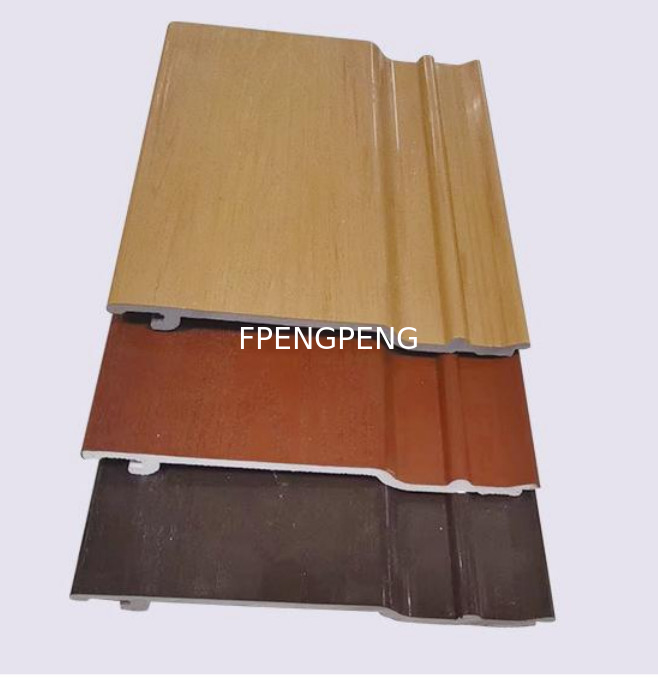board wpc ASA co extruded 100 flat plate for wall decorative wall panels various color slat wood
