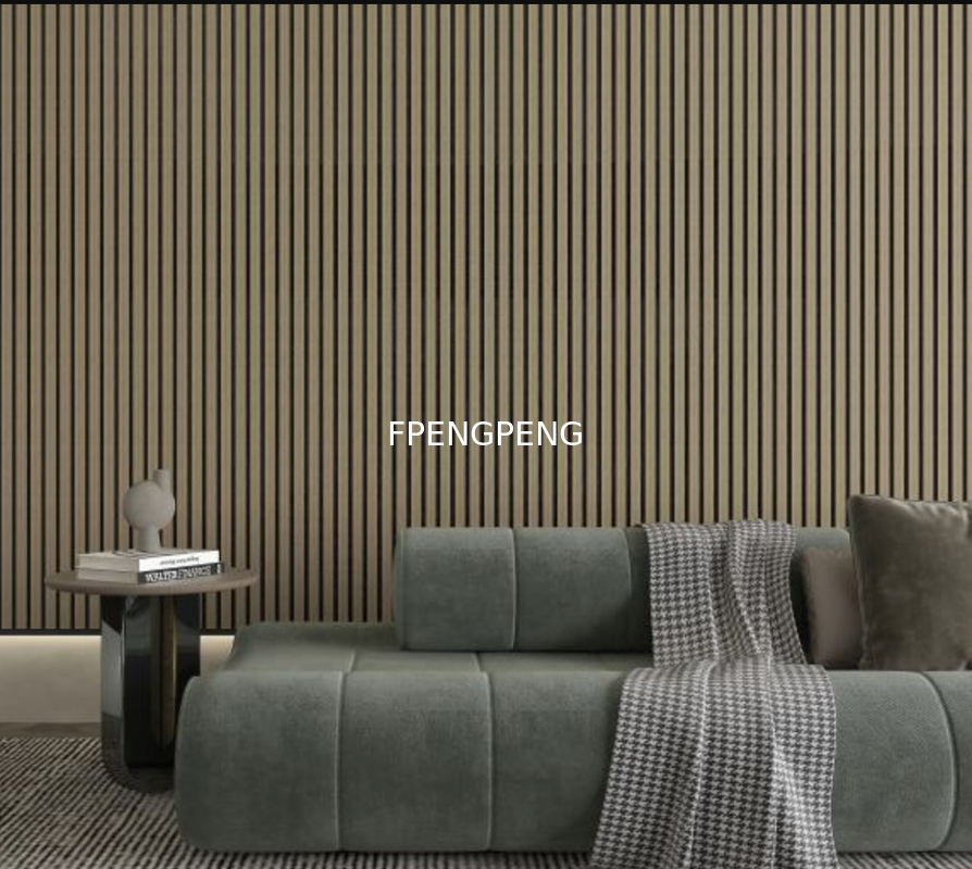 Polyester Acoustic Panel Slatted Wall Panels Soundproof Acoustic Felt Panels for Decoration