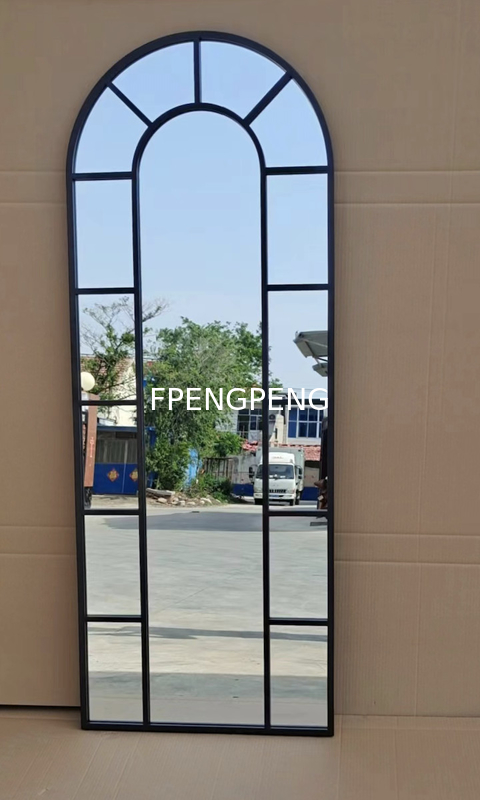 Oval metal mirror metal mirror mirror for home wall hanging mirror wall framed mirror