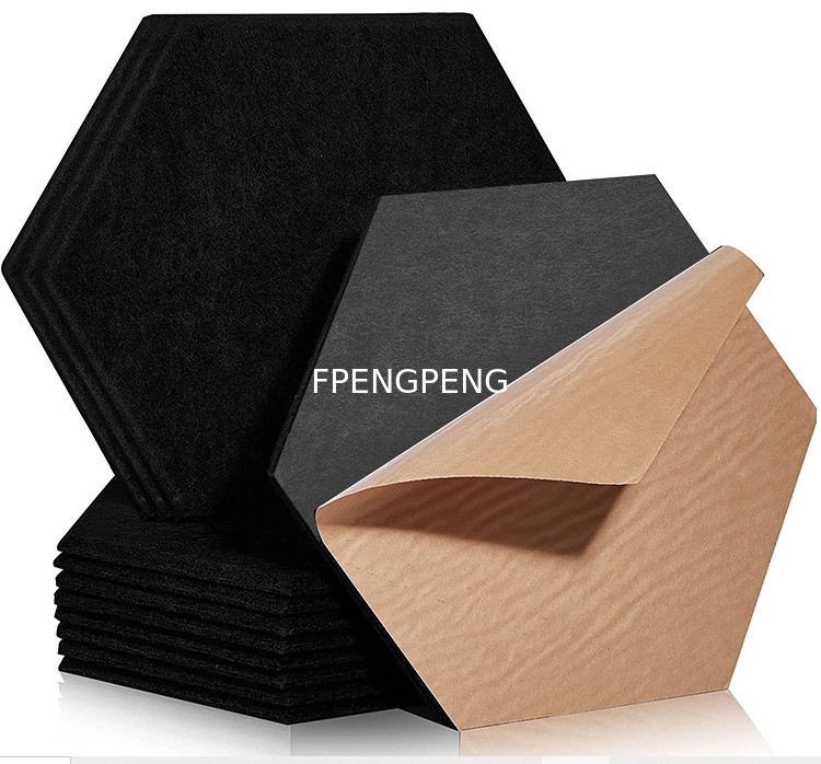 Felt Sound Absorbing Wall and Ceiling Panel wall acoustic panels Polyester Fiber Acoustic Board
