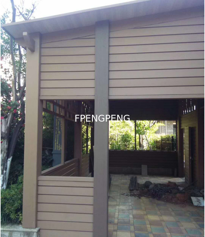 outdoor wood plastic composite decking New Material WPC Wood Plastic Outdoor Flooring Panel Board