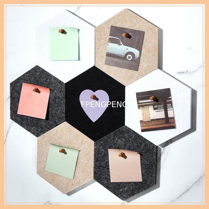 Polyester Fiber Sound Absorbing Felt Board Decorative Acoustic Wall Panel PET Acoustic panels