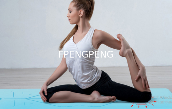 Micro Scorpion natural rubber yoga mat non-slip absorbent PU Tyrant Yoga mat 5mm thickening widened fitness yoga mat