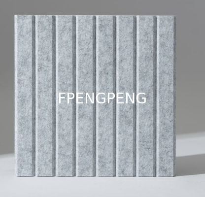 PET Wall Board Tiles Slat Wall Paneling, Felt Bulletin Board Tiles for Office Polyester Fiber Acoustic Panel-12-Pack (Marble White)